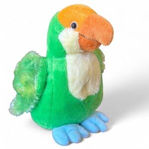 Webkinz parakeet parrot bird no code ganz plush toy stuffed animal tropical gift